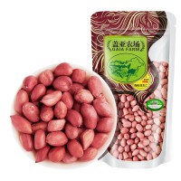 【廠家】批發(fā)代加工 蓋亞農(nóng)場有機(jī)紅皮花生仁300g東北粗糧雜糧米