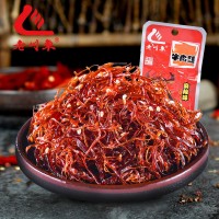 老川東燈影牛肉絲260g盒裝麻辣零食工廠代發(fā)風干熟食即食 牛肉干